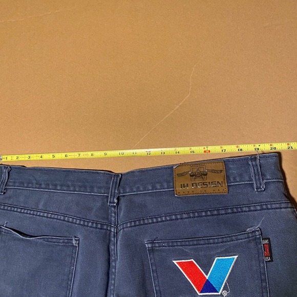 JH Design Nascar Valvoline Racing Mark Martin #6 Jeans Size 42 USA Rare - Picture 11 of 11